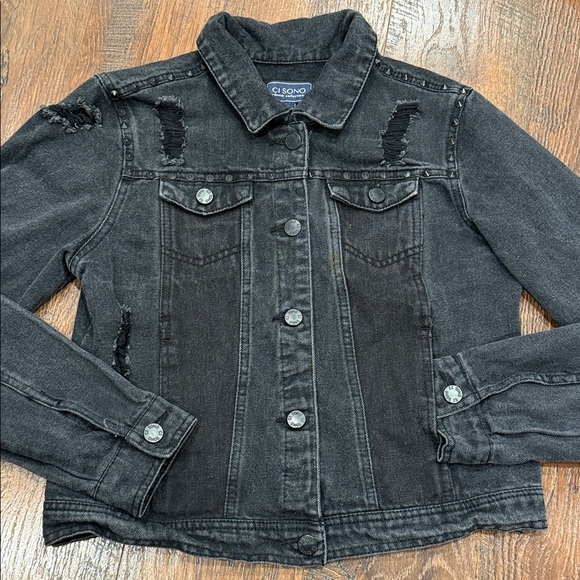 Ci Sono distressed jean jacket - Picture 3 of 9